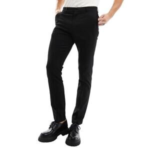 New Look Slim Suit Trouser in Black, Size 30X30​​​​